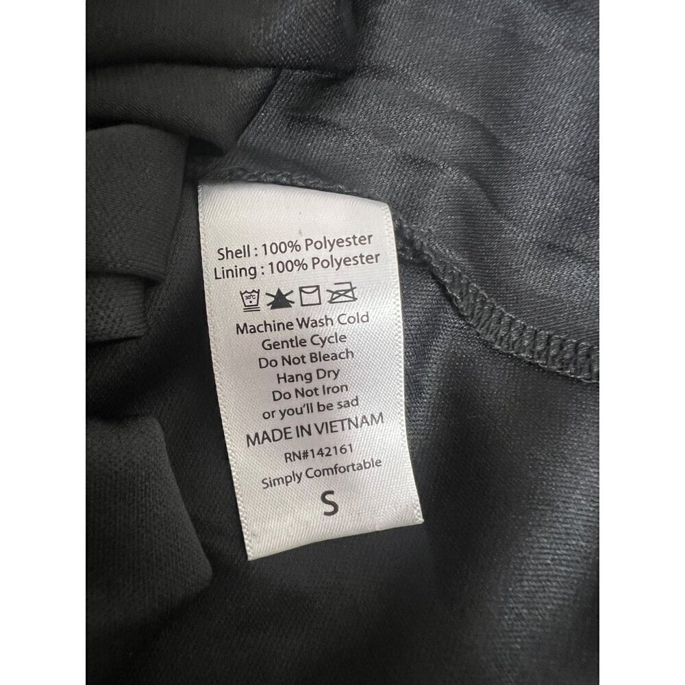 LuLaRoe Lola Women's Black Floral Shear Skirt - Picture 7 of 7
